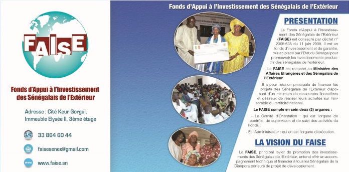 AFFAIRES ETRANGERES - Le FAISE lance une campagne de recouvrement des créances impayées