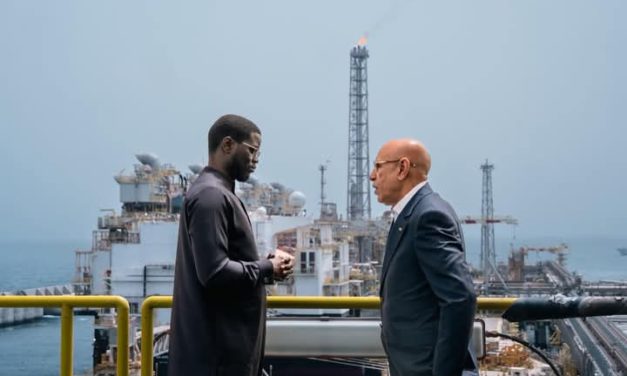 Diomaye et Ghazouani sur le site de GTA