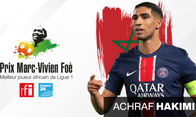PRIX MARC-VIVIEN FOÉ 2025 - Achraf Hakimi couronné