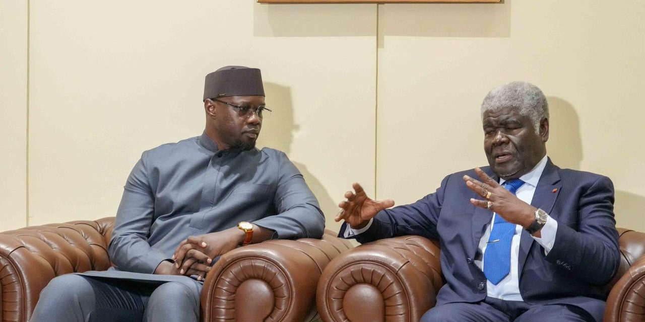 Ousmane Sonko en Côte d'Ivoire