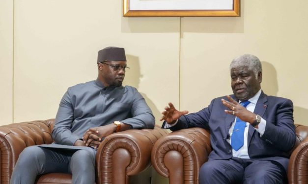 Ousmane Sonko en Côte d'Ivoire