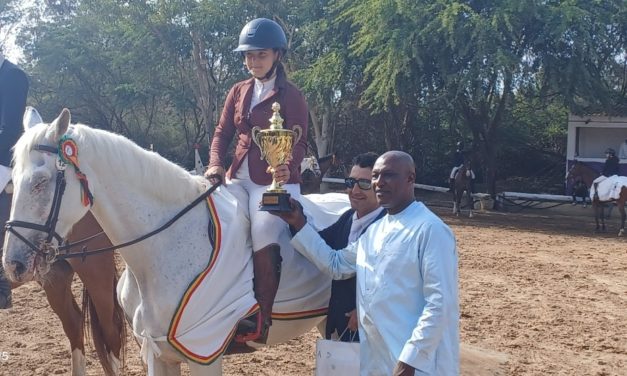 WORLD JUMPING CHALLENGE - Éden Kazoun valide son galop pour les JOJ 2026