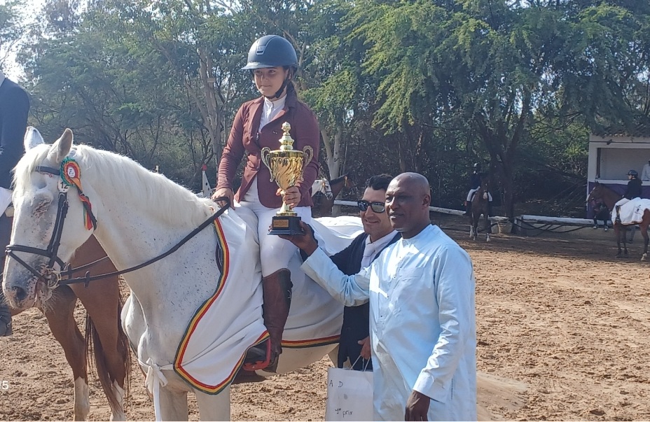 WORLD JUMPING CHALLENGE - Éden Kazoun valide son galop pour les JOJ 2026