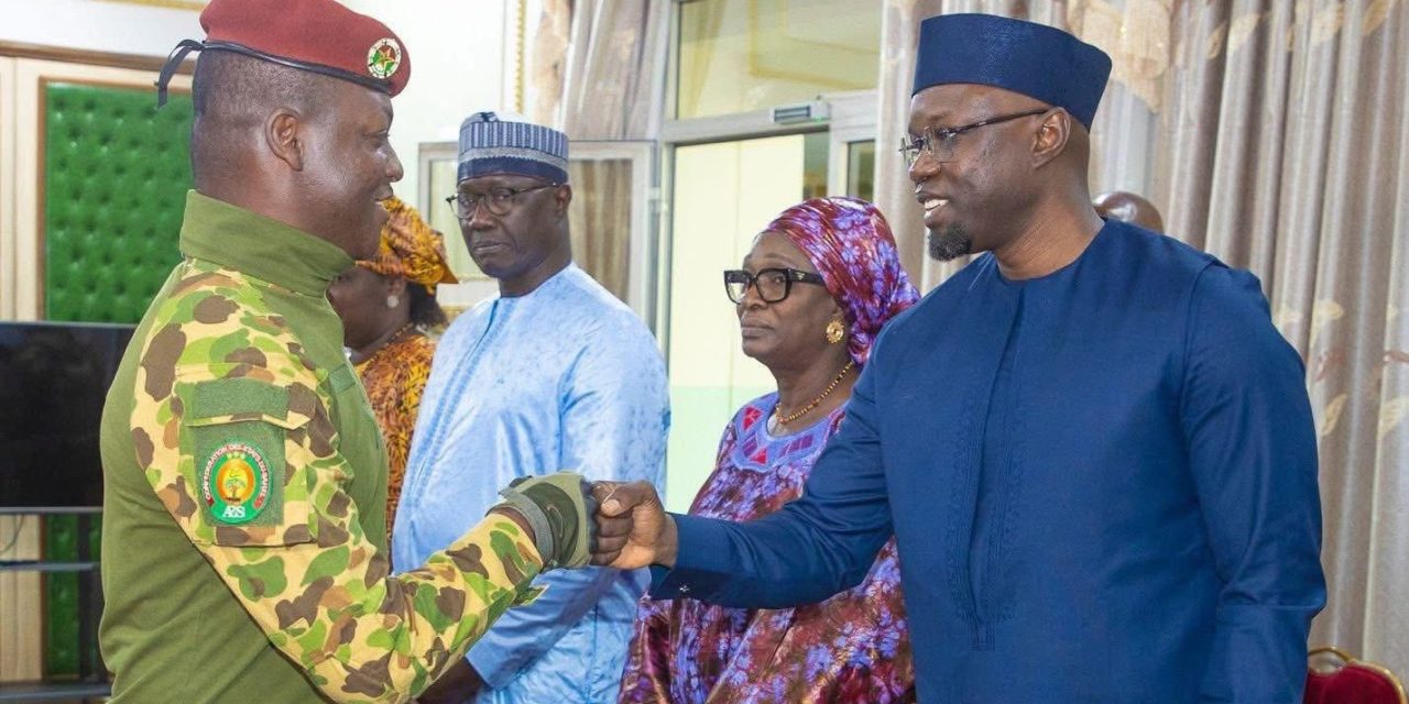 SONKO À IBRAHIMA TRAORE : "Je viens transmettre un message de soutien absolu"