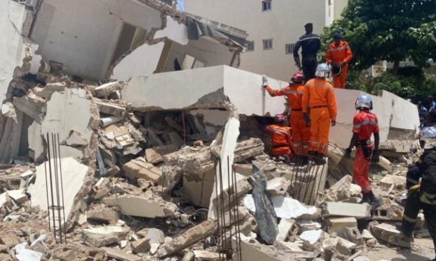 NGOR-ALMADIES - Un immeuble de 5 étages s'effondre