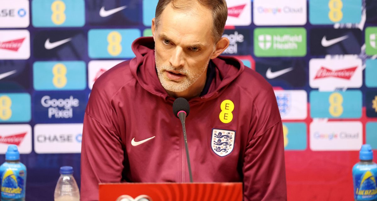 THOMAS TUCHEL (COACH ANGLETERRE) - "Un adversaire coriace, très physique, ...”