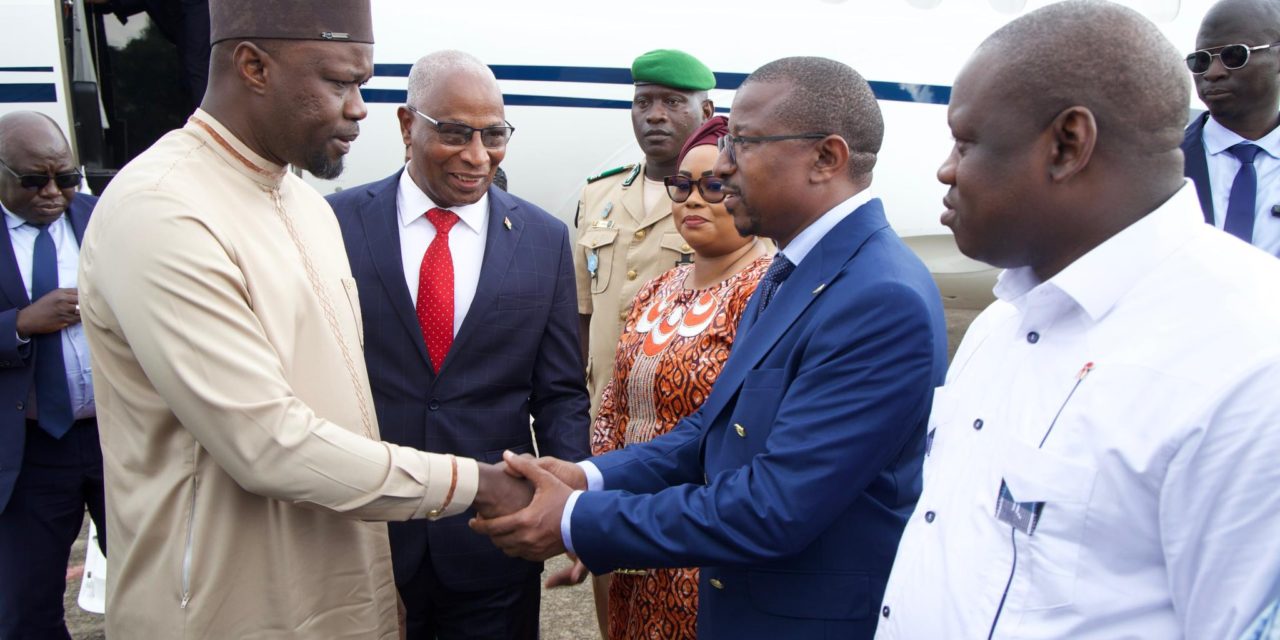 Ousmane Sonko à Conackry