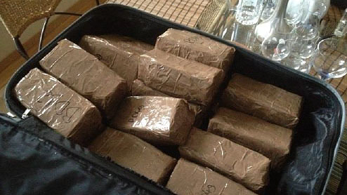 SICAP LIBERTÉ 5 - 800 g de haschich saisis par la DIC