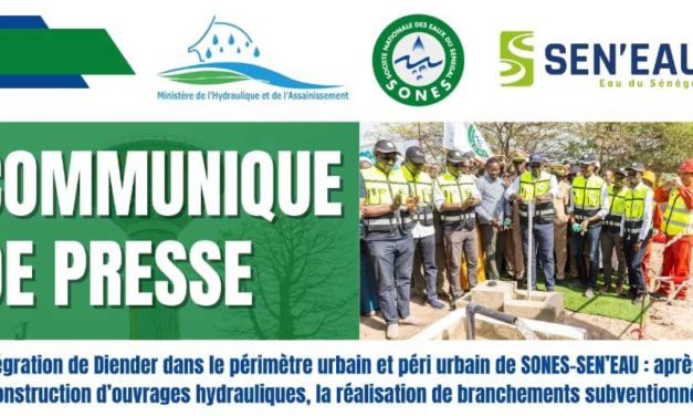 DIENDER - Communiqué de Presse