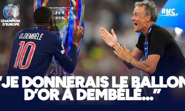 PSG - Dembélé et le Ballon d'Or, le discours d'Enrique