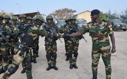 Le général Mbaye Cissé, en visite opérationnelle