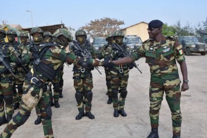 Le général Mbaye Cissé, en visite opérationnelle