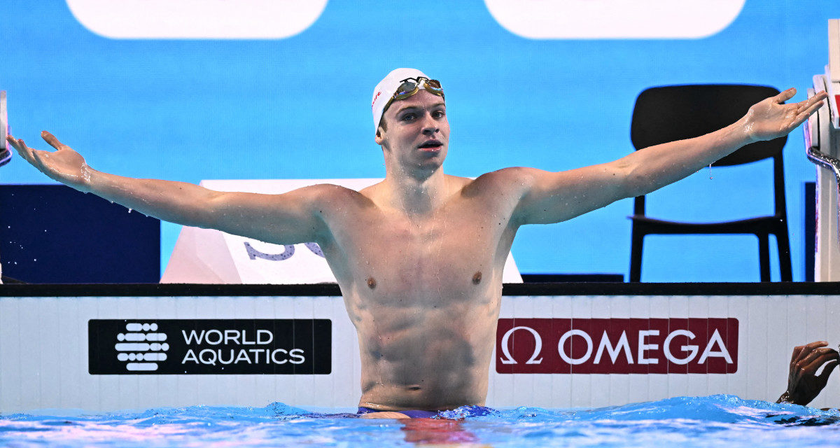 NATATION - Léon Marchand sacré champion du monde sur 200 m 4 nages