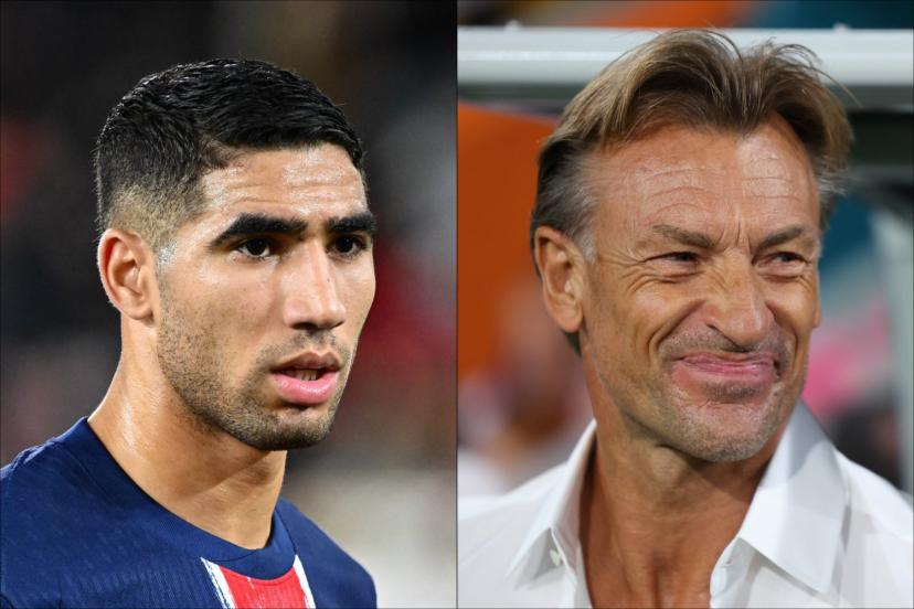 BALLON D'OR - Hervé Renard vote Hakimi