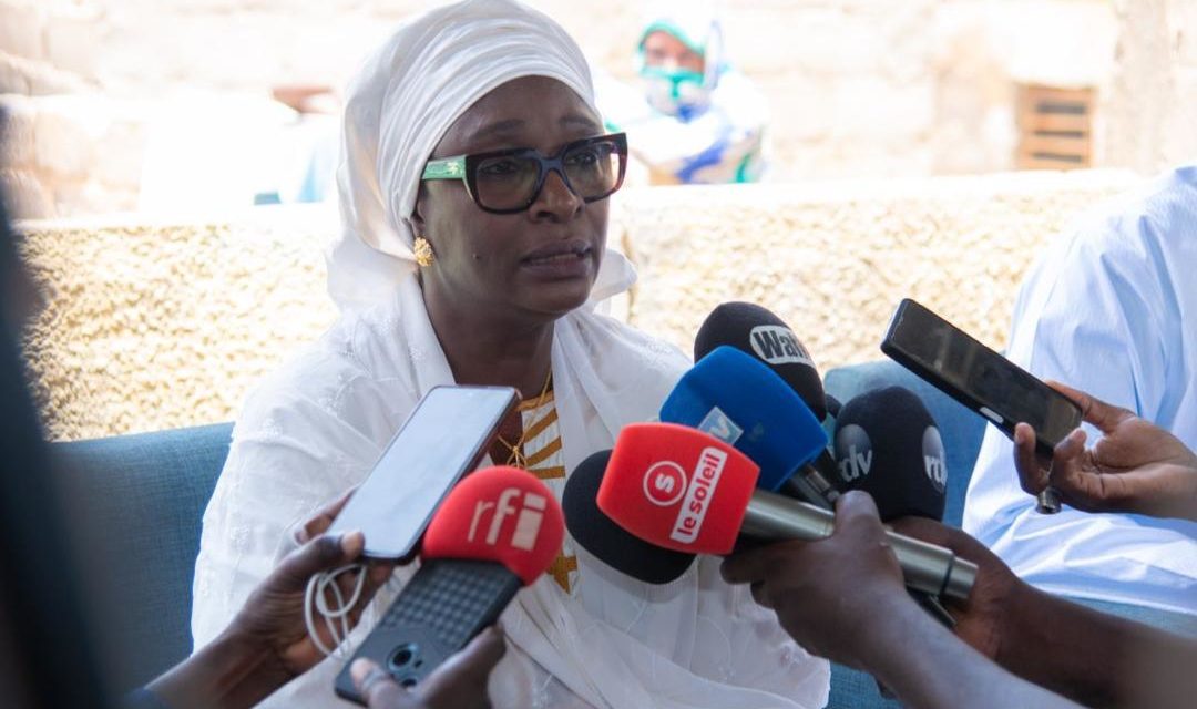 DECES DU JEUNE TALLA KEÏTA - Yassine Fall à Rosso pour présenter les condoléances de Diomaye