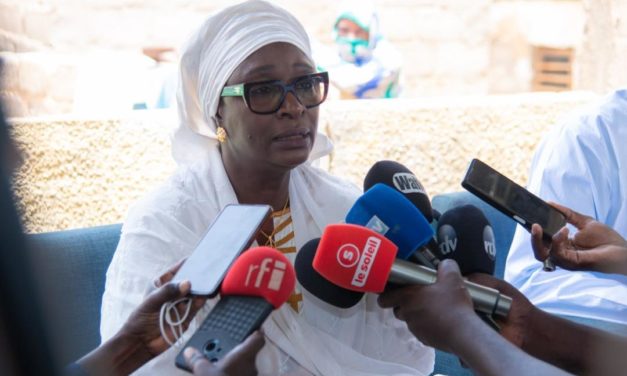 DECES DU JEUNE TALLA KEÏTA - Yassine Fall à Rosso pour présenter les condoléances de Diomaye