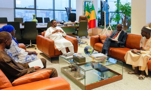 SONATEL - Ousmane Sonko reçoit les travailleurs