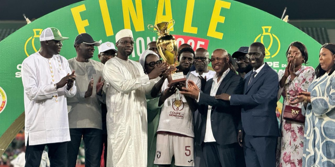 FINALE COUPE DU SÉNÉGAL - Ousmane Sonko présent au stade Léopold Senghor