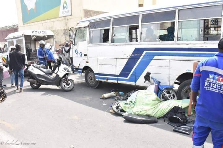 PIKINE - Un motocycliste tué par un chauffeur de bus Tata