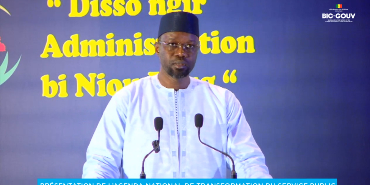 ADMINISTRATION SÉNÉGALAISE - Ousmane Sonko déplore les dysfonctionnements du service public