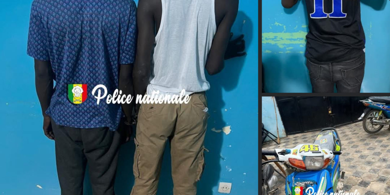 VOLS A L'ARRACHE - 3 individus arrêtés par le commissariat de Grand-Yoff