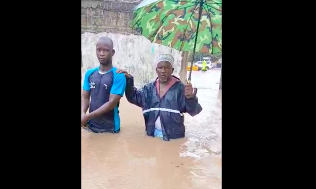 VIDEO - PARCELLES ASSAINIES - L'Unité 24 appelle au secours après les fortes pluies
