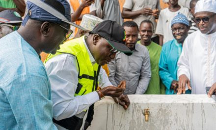 Mise en service officielle du réseau d’alimentation en eau potable de Keur Salla Mbatta
