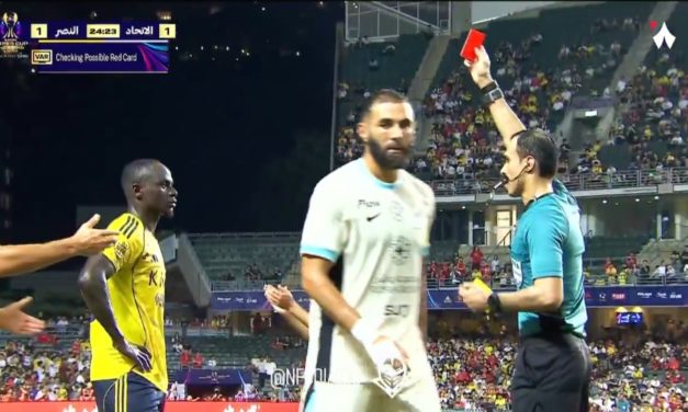 SUPERCOUPE D'ARABIE SAOUDITE - Buteur, Mané écope d'un carton rouge