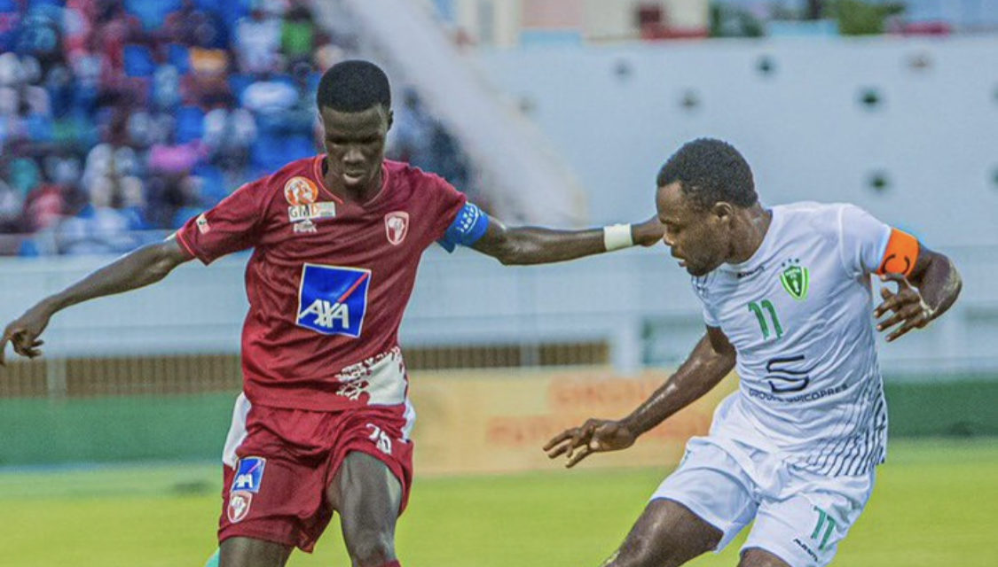 1ER TOUR COUPE CAF - Génération Foot renversée par l'AFAD (3-5)