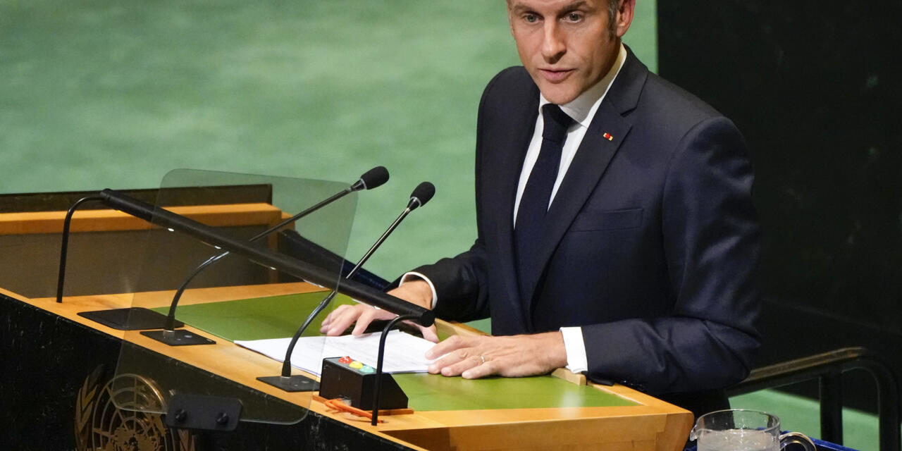 80EME AG DE L'ONU - La France reconnaît officiellement l'Etat de Palestine