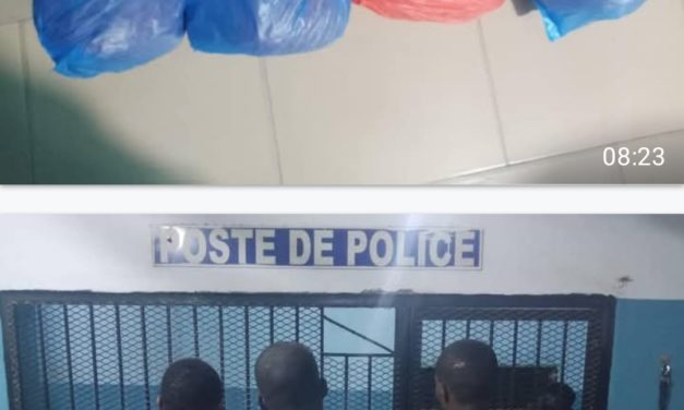POLICE DE GRAND-YOFF - Trois trafiquants de drogue arrêtés avec 4kg de chanvre indien, tentent de corrompre les policiers