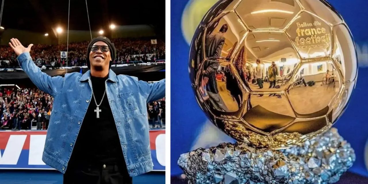 BALLON D'OR - Ronaldinho va remettre le prix
