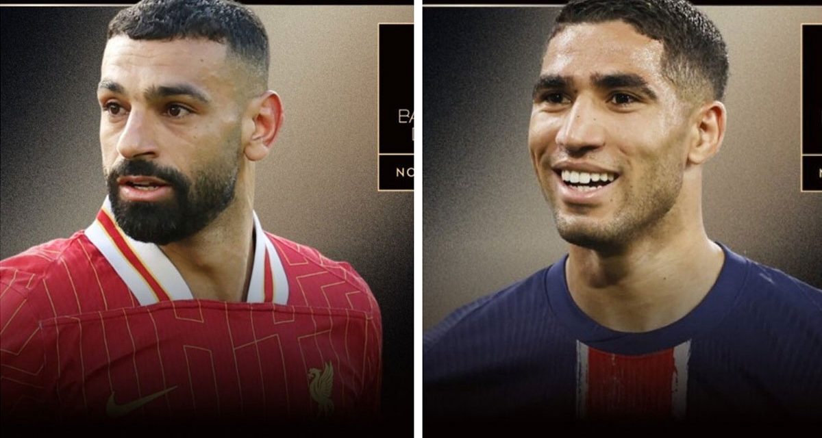 BALLON D'OR AFRICAIN - Devancé par Salah au B.O France Football, Hakimi risque gros