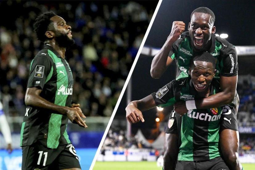 LENS - SUCCÈS À AUXERRE - Le héros Abdallah Sima est aux anges