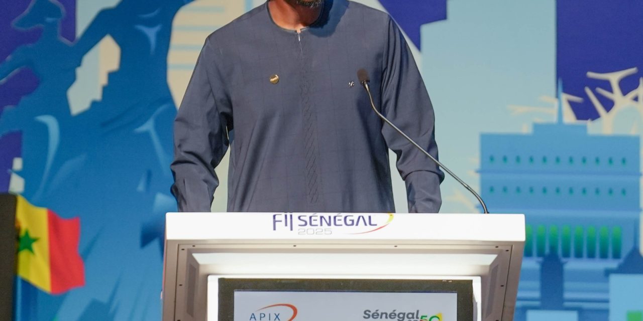 SEGA BATHILY, LORS DE LA CLOTURE DU FORUM INVEST IN SENEGAL - "Nous avons bâti une confiance nouvelle..."