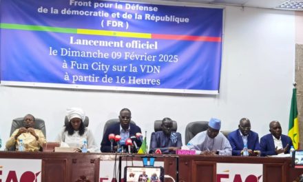 GOUVERNANCE SONKO-DIOMAYE : Le FDR dénonce une “radicalisation outrancière” du régime et annonce une série de manifestations
