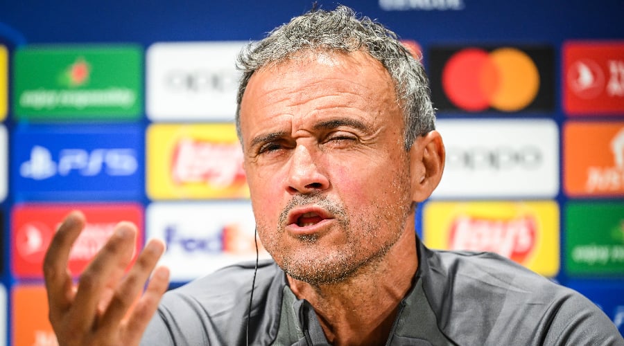 PSG - La 1ère place, Luis Enrique serein