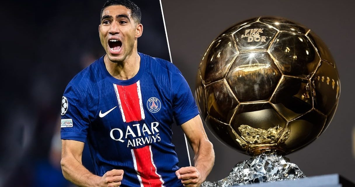 BALLON D'OR - Hakimi apprécie sa 6e place