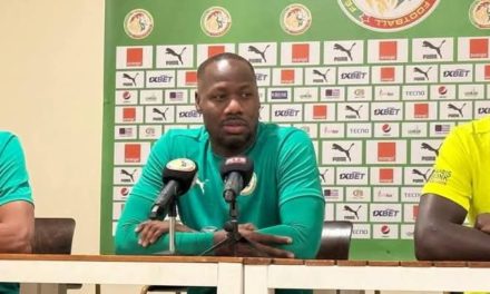 PAPE THIAW : "On voulait juste gagner ce match et jouer sérieusement"