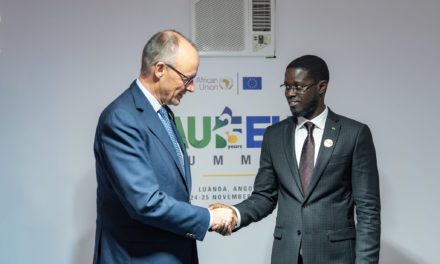 SOMMET UE-UA - L'entretien Diomaye Faye et le chancelier allemand