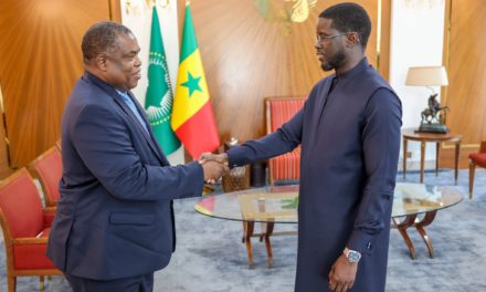 APRES LA PRESIDENTE DU CONSEIL CONSTITUTIONNEL - Le Président de la République reçoit le Premier Président de la Cour suprême