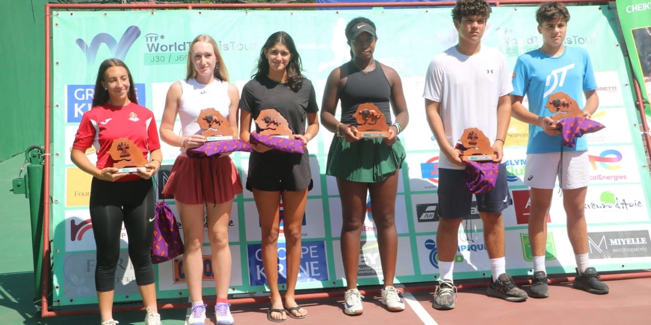 SENEGAL WORLD TENNIS TOUR - Sava Grozdev et Sydney Wright signent de précieux doublés