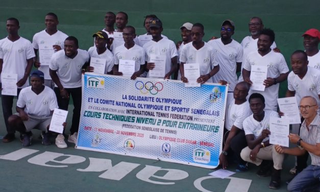 TENNIS - 20 entraîneurs de la sous-région formés à Dakar