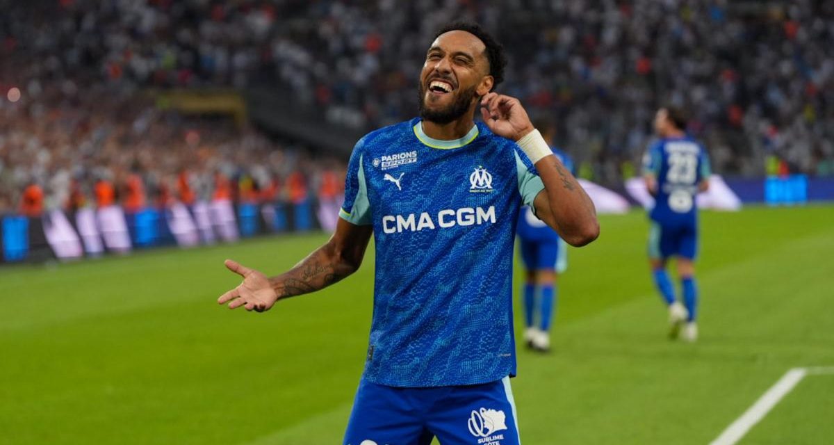 MARSEILLE - Aubameyang égale Henry en coupes d'Europe