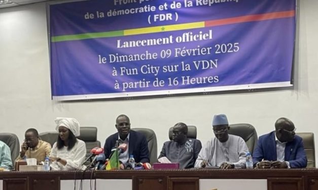 CRISE ÉCONOMIQUE, SOCIALE ET INSTITUTIONNELLE - Le FDR sonne l’alarme et appelle à une mobilisation nationale