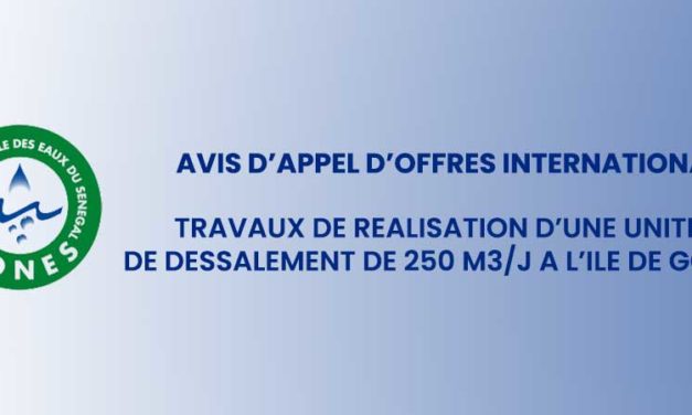 SONES - Avis d’Appel d’Offres International (AAOI) N° T_DTX_026