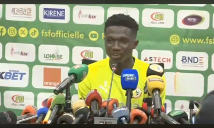 LAMINE CAMARA - "J'espère qu'on va remporter la CAN"