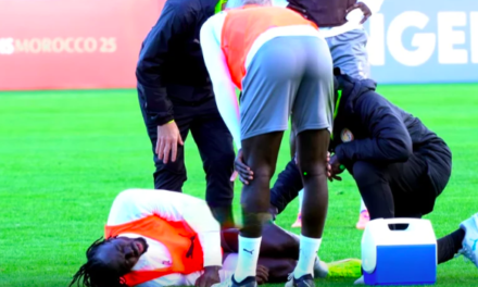 CAN 2025 : Chérif Ndiaye touché à l’entraînement
