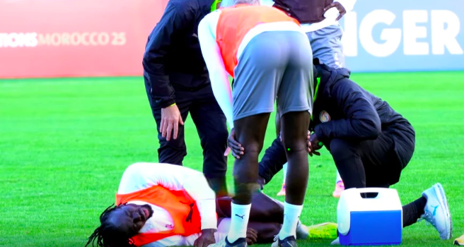 CAN 2025 : Chérif Ndiaye touché à l’entraînement