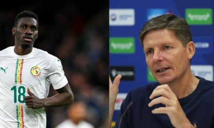 OLIVIER GLASNER - "Je pense que Sarr participera à la CAN"